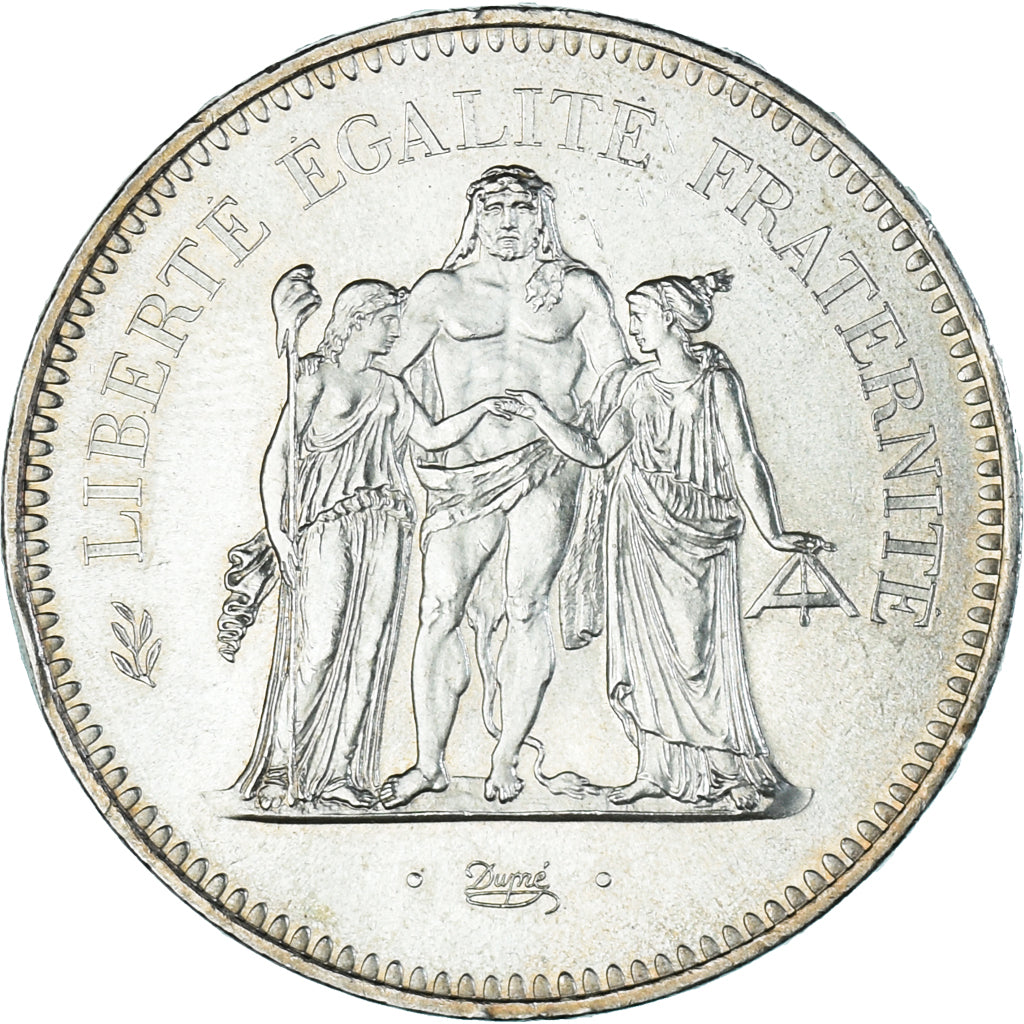 Monnaie, France, Hercule, 50 Francs, 1976, Paris, SUP, Argent, Gadoury:882