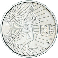 France, 10 Euro, 2009, Semeuse, SUP, Argent, KM:1580