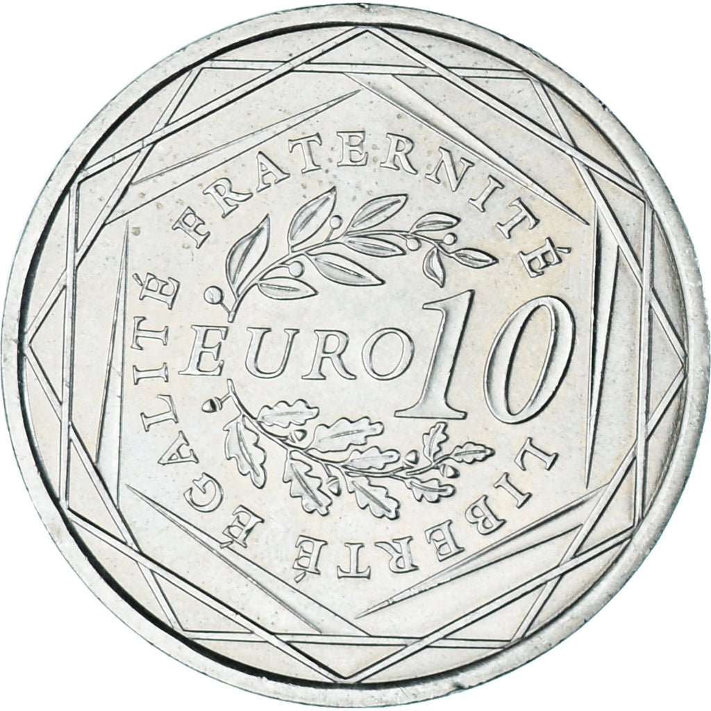 France, 10 Euro, 2009, Semeuse, SUP, Argent, KM:1580