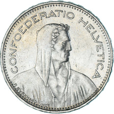Coin, Switzerland, 5 Francs, 1995, Bern, MS(60-62), Copper-nickel, KM:40a.4