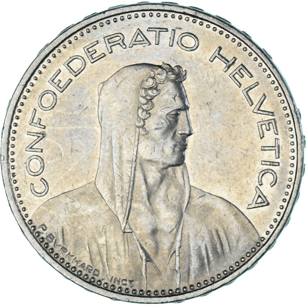 Moneda, Suiza, 5 Francs, 1994, Bern, EBC+, Cobre - níquel, KM:40a.4