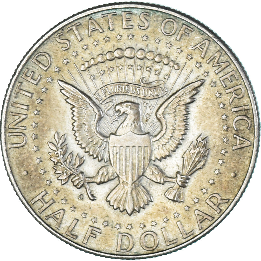 Coin, United States, Kennedy Half Dollar, Half Dollar, 1964, U.S. Mint