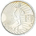 França, 10 Euro, 2009, Monnaie de Paris, Semeuse, MS(60-62), Prata, KM:1580
