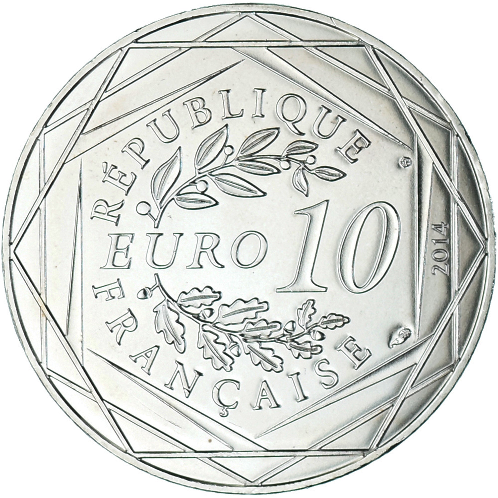 France, 10 Euro, 2014, Monnaie de Paris, Sempé Fraternité Printemps, SPL+