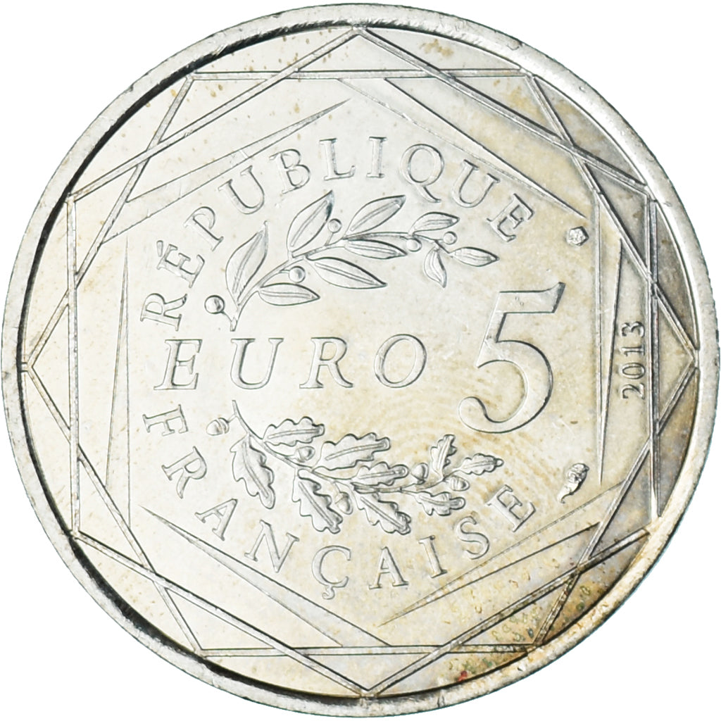 France, 5 Euro, 2013, Liberté, SPL, Argent
