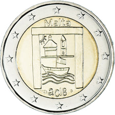 Malta, 2 Euro, 2018, From Children in solidarity, SPL+, Bi-metallico