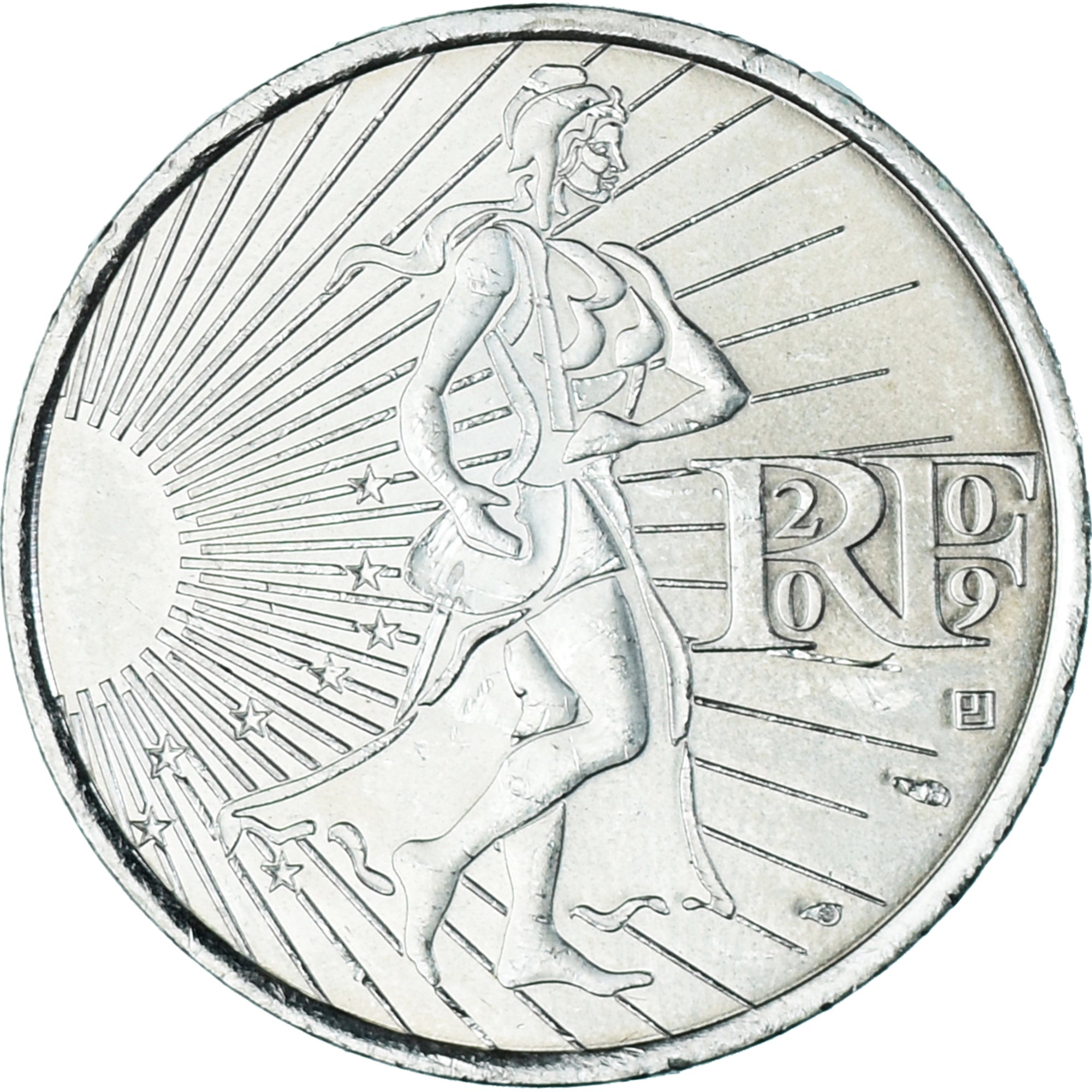 France, 10 Euro, 2009, Semeuse, SPL+, Argent, KM:1580