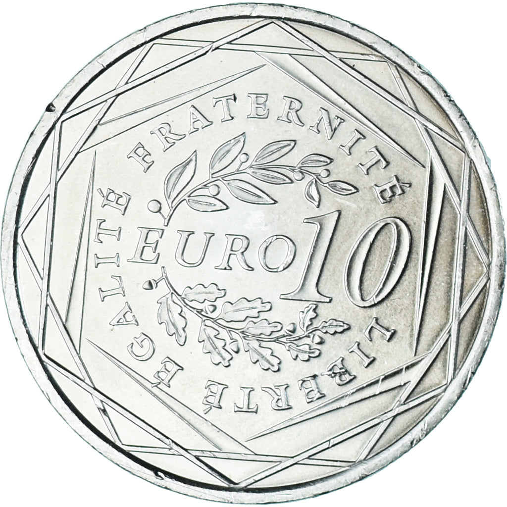France, 10 Euro, 2009, Semeuse, SPL+, Argent, KM:1580