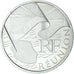 Francia, 10 Euro, 2010, Réunion, SC, Plata