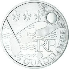 France, 10 Euro, 2010, Guadeloupe, SPL+, Argent
