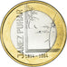 Slovenia, 3 Euro, 2014, MS(63), Bi-Metallic