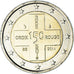 Belgium, 2 Euro, 150 ans Croix Rouge, 2014, MS(65-70), Bi-Metallic