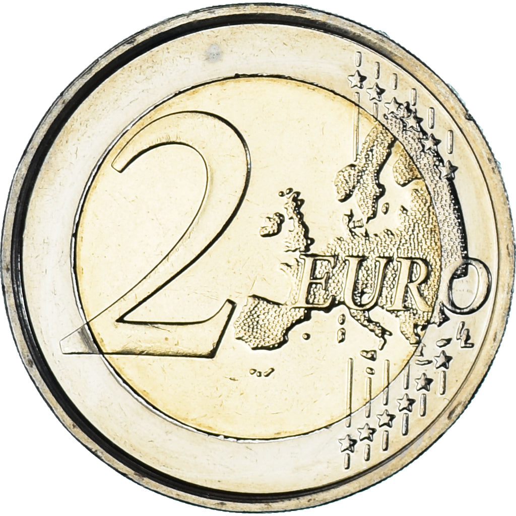 Belgium, 2 Euro, Année européenne du développement; 2015, MS(65-70), Bi-Metallic