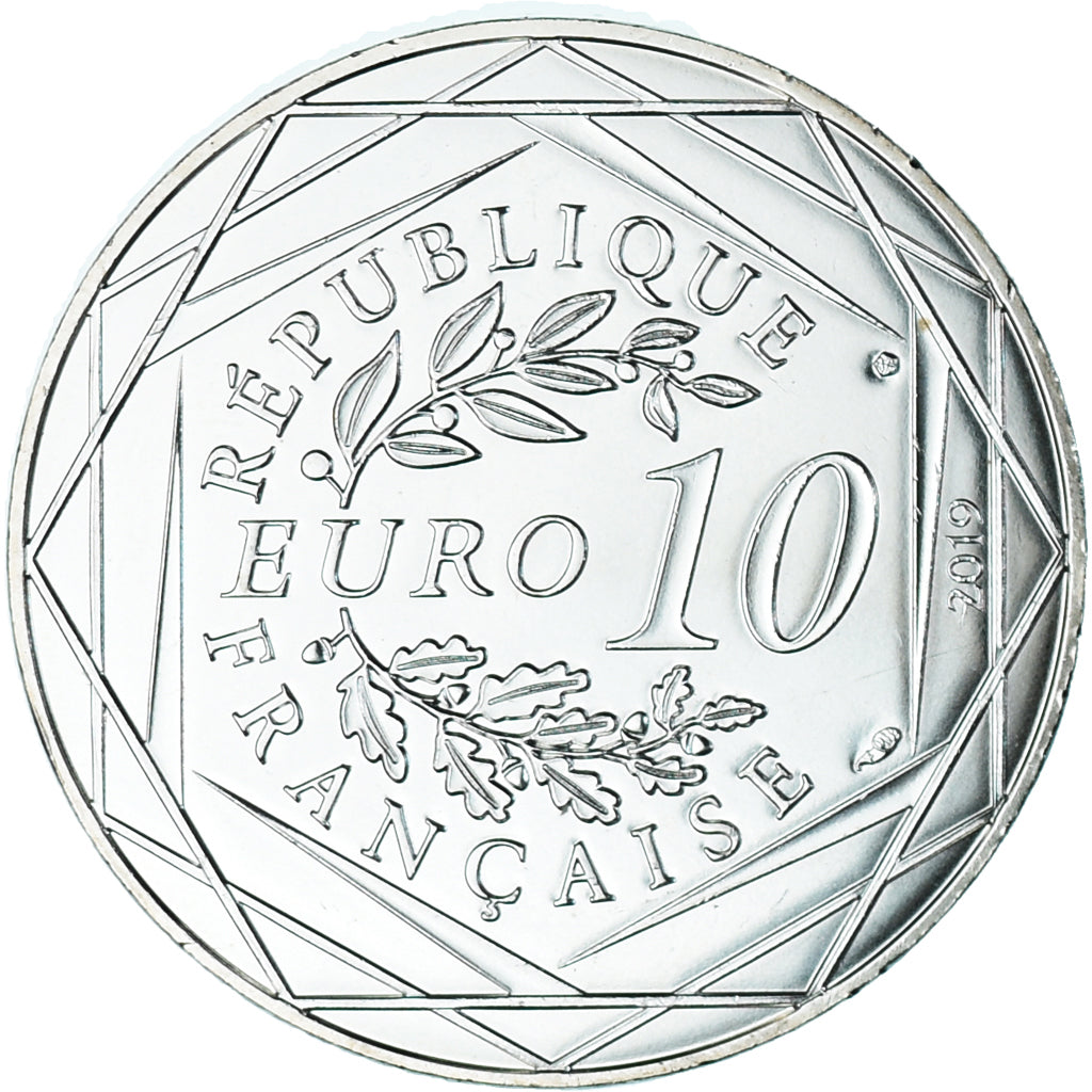 France, 10 Euro, Pièces d'Histoire, Napoléon 2019, FDC, MS(65-70), Silver