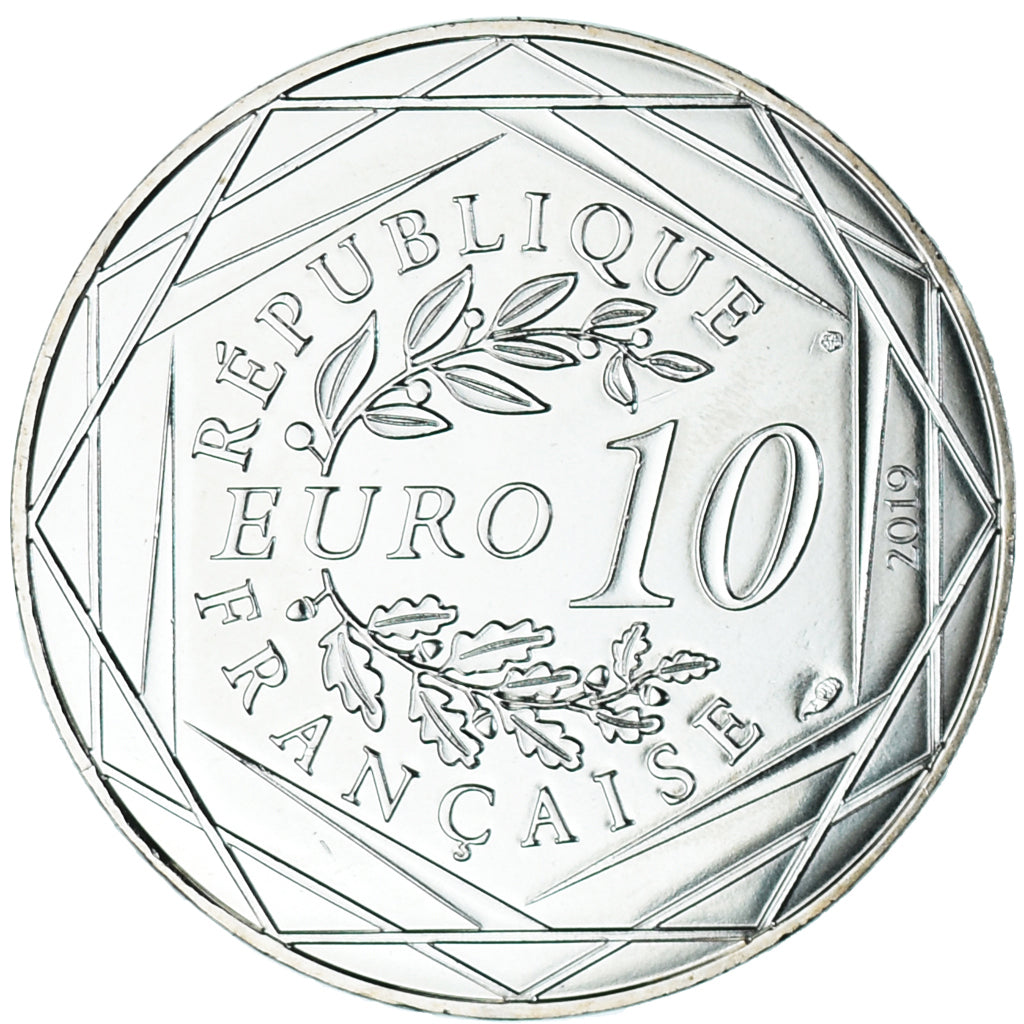 France, 10 Euro, Pièces d'Histoire, 2019, D'Artagnan, FDC, Argent