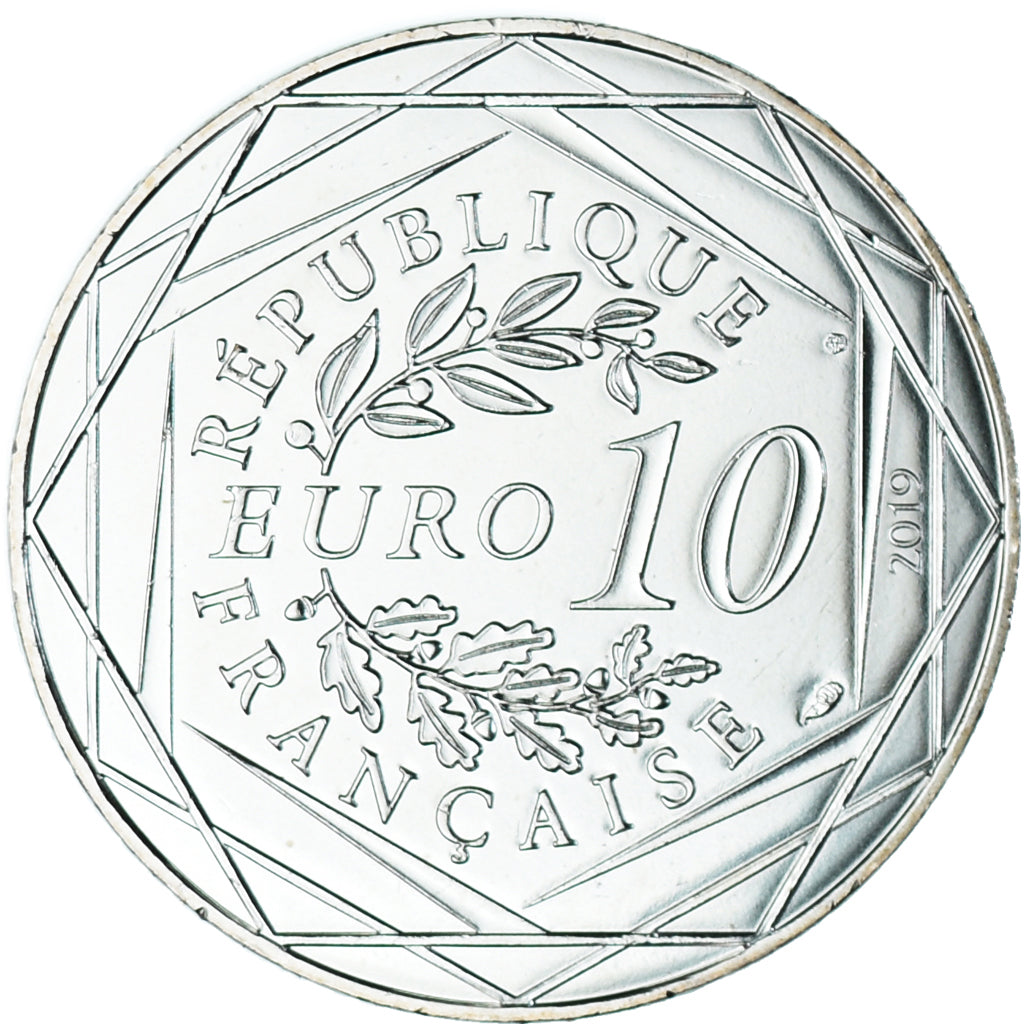 France, 10 Euro, Pièces d'Histoire, 2019, Guillaume le Conquérant, FDC, Argent