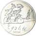 France, 10 Euro, 2014, Sempé Égalité Hiver, MS(63), Silver