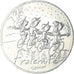 France, 10 Euro, 2014, Sempé, Fraternité, Hiver, MS(63), Silver