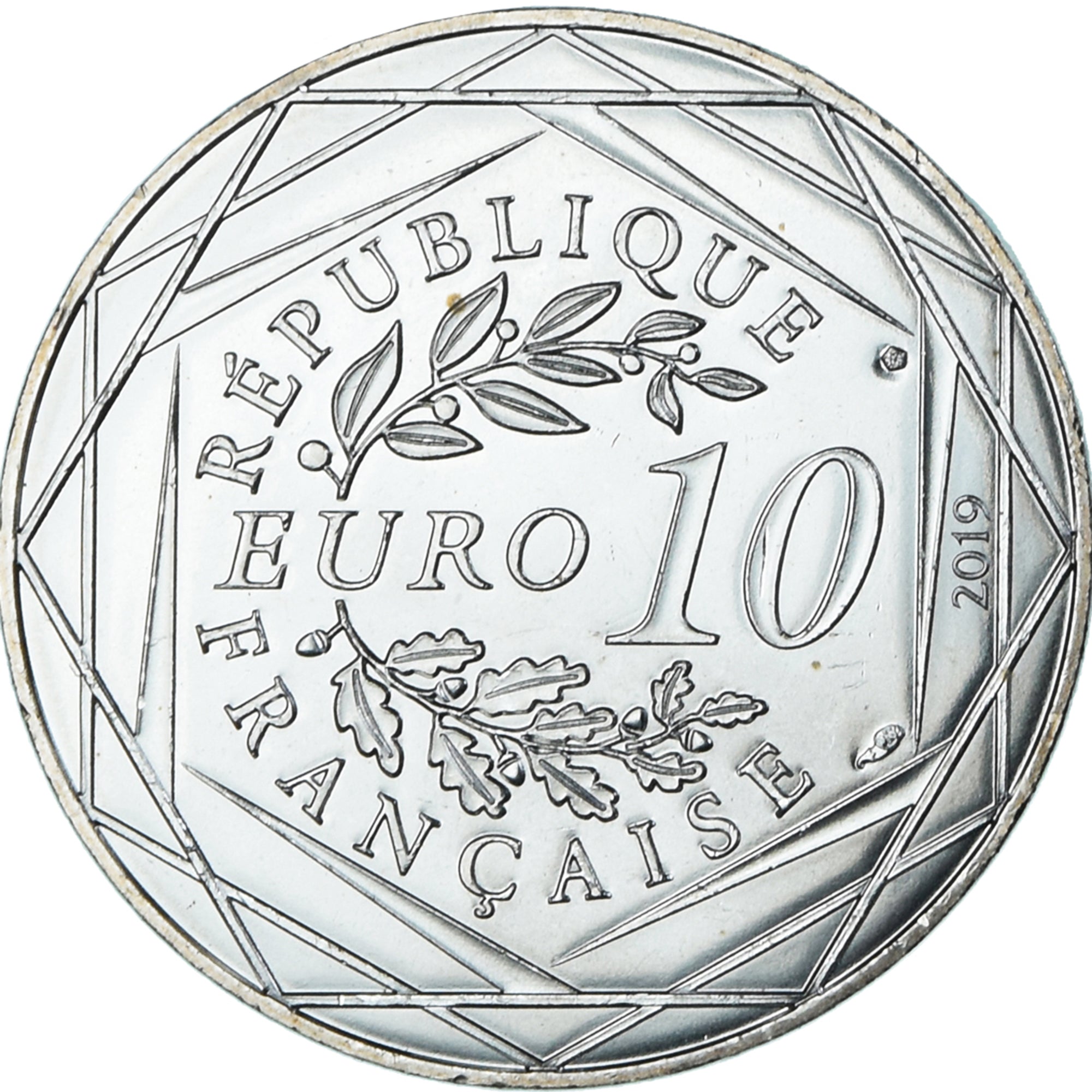 France, 10 Euro, Pièces d'Histoire, 2019, LOUIS XVI., FDC, Argent