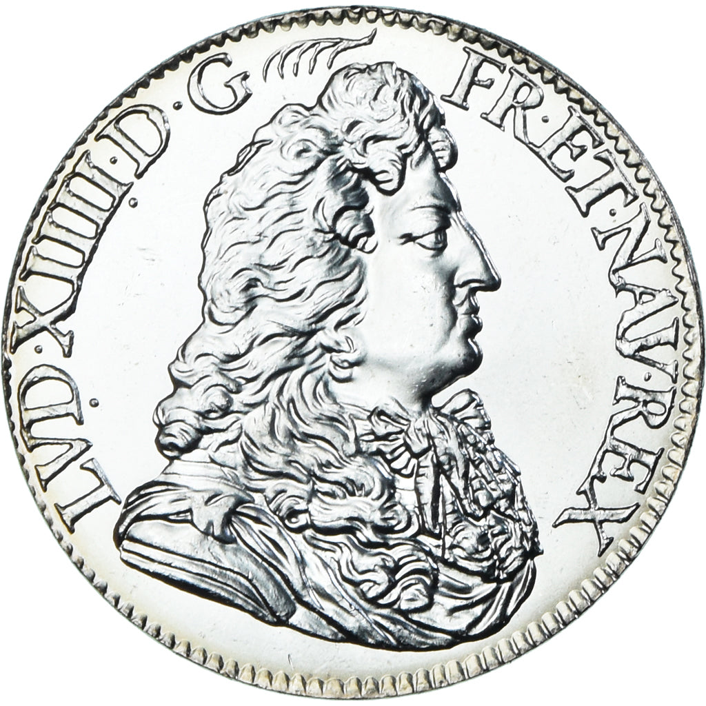France, 10 Euro, Pièces d'Histoire, 2019, Louis XIV, MS(65-70), Silver