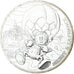 France, 10 Euro, 2018, Mickey  Libre comme l'air., MS(65-70), Silver