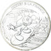 France, 10 Euro, 2018, Mickey Nouvelle Vague, MS(65-70), Silver