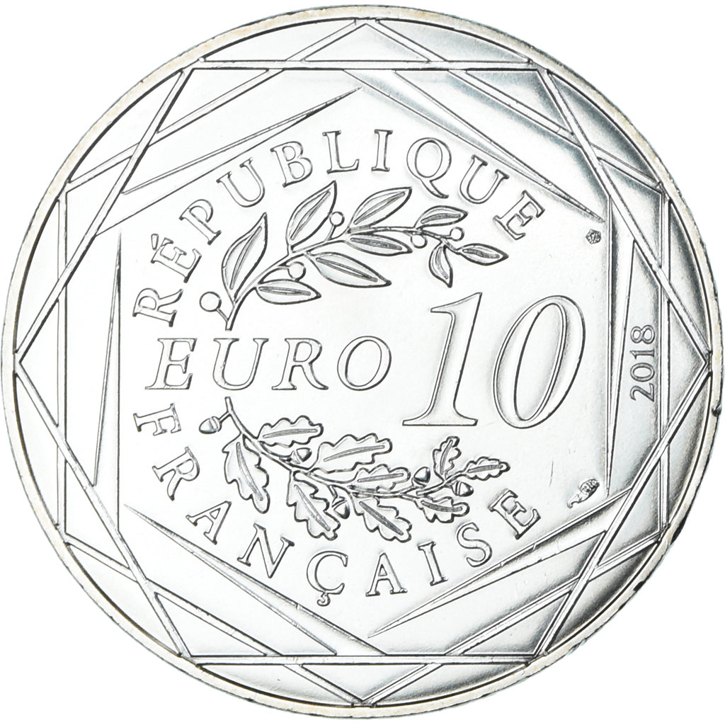 Francia, 10 Euro, 2018, Monnaie de Paris, Mickey Balade de toute beauté, FDC