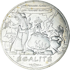 France, 10 Euro, Astérix - Égalité, 2015, Monnaie de Paris, MS(60-62), Silver