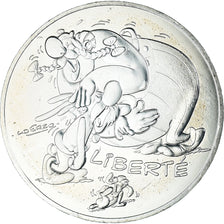 France, 10 Euro, Astérix - Liberté, 2015, Monnaie de Paris, MS(65-70), Silver