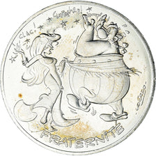 France, 10 Euro, Astérix - Fraternité, 2015, Monnaie de Paris, SUP+, Argent