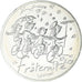 France, 10 Euro, 2014, Paris, Sempé Fraternité Automne, MS(64), Silver