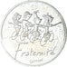 France, 10 Euro, 2014, Sempé Fraternité Printemps, MS(65-70), Silver