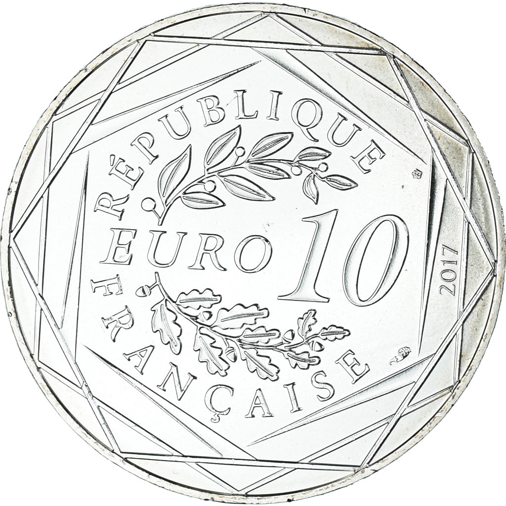 France, 10 Euro, 2017, Monnaie de Paris, Jean Paul Gaultier, FDC, Argent