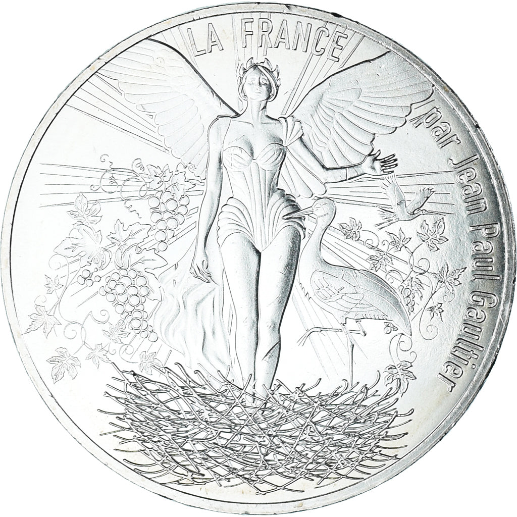 France, 10 Euro, 2017, Monnaie de Paris, Jean Paul Gaultier, FDC, Argent