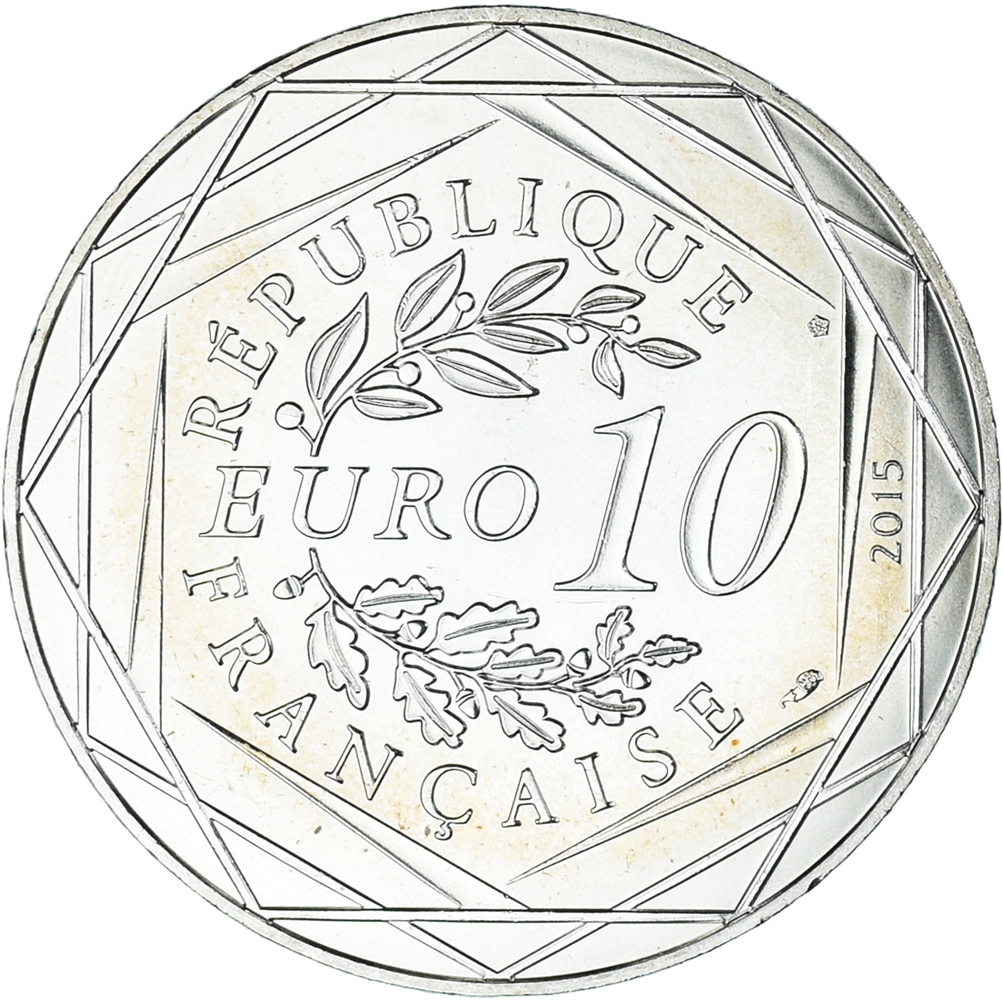 France, 10 Euro, Monnaie de Paris, Asterix - Fraternité, MS(64), Silver