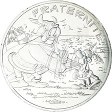France, 10 Euro, 2015, Monnaie de Paris, Asterix - Fraternité, FDC, Argent
