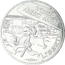 France, 10 Euro, 2015, Monnaie de Paris, Asterix - Liberté, MS(64), Silver