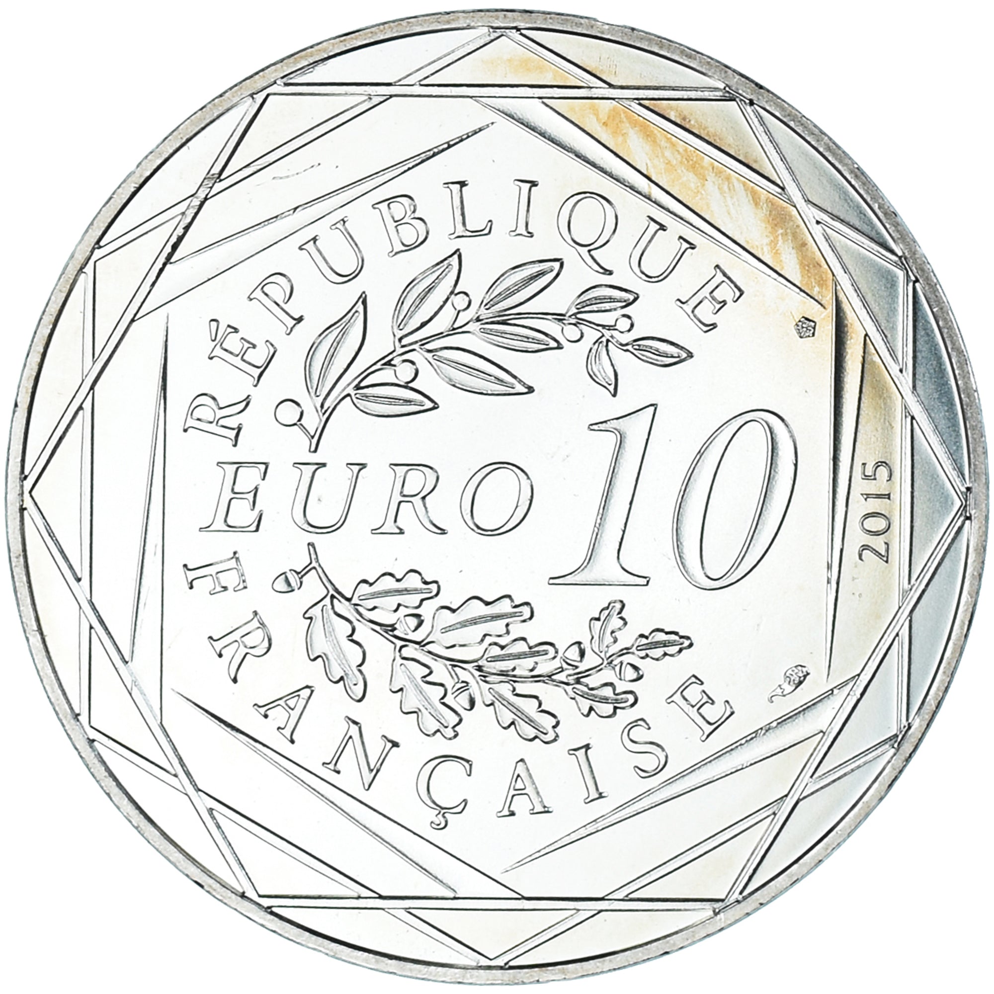 France, 10 Euro, 2015, Monnaie de Paris, Asterix - Egalité, MS(65-70), Silver