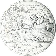 France, 10 Euro, 2015, Monnaie de Paris, Asterix - Egalité, MS(64), Silver