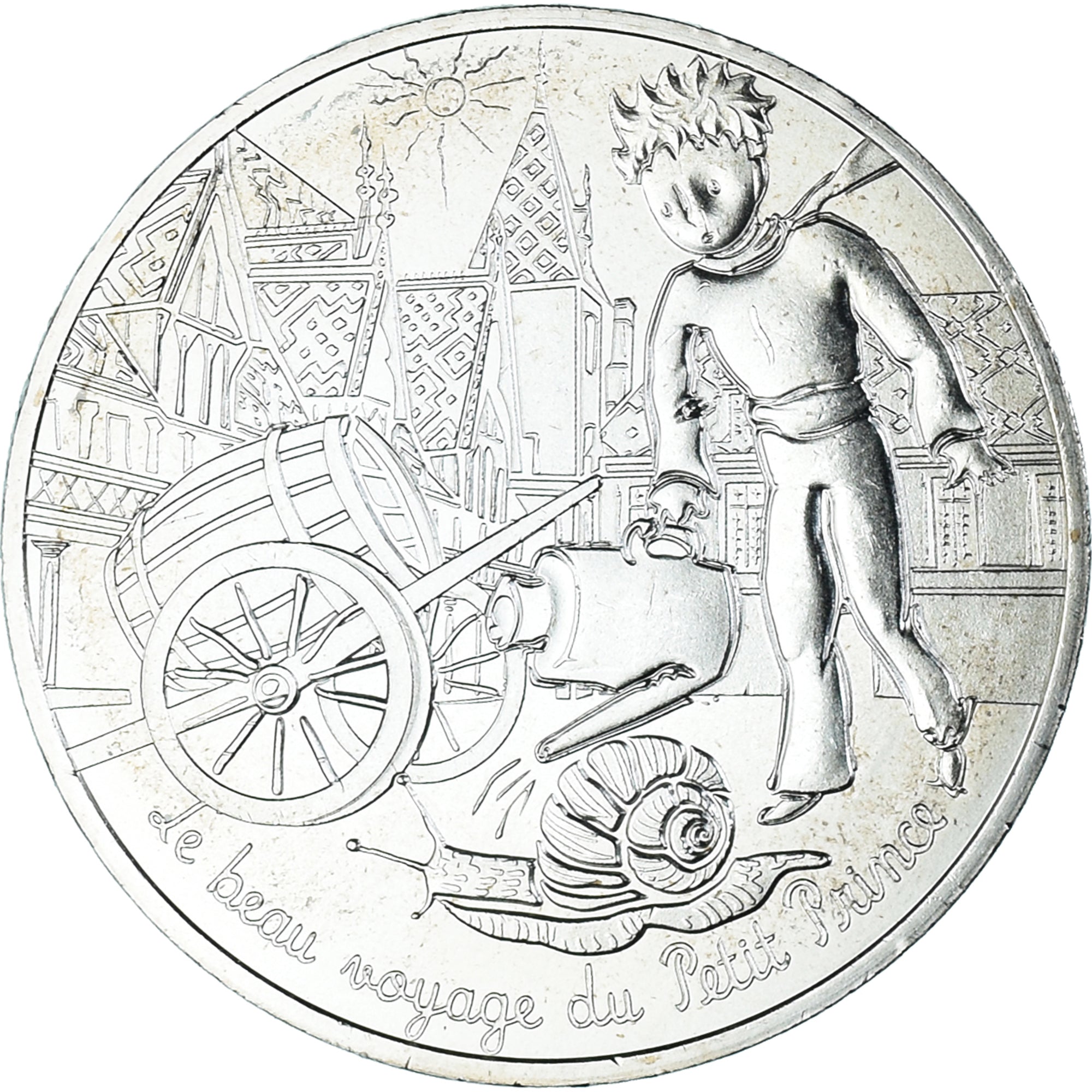 France, 10 Euro, Le beau voyage du Petit Prince, 2016, Monnaie de Paris