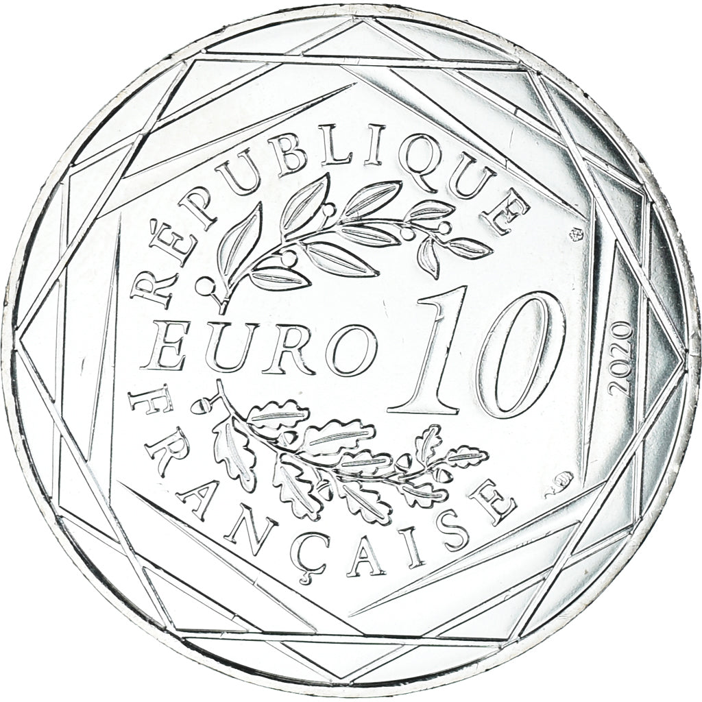 Francia, 10 Euro, Le Schtroumpf Coquet (11/20), 2020, Monnaie de Paris, SPL+