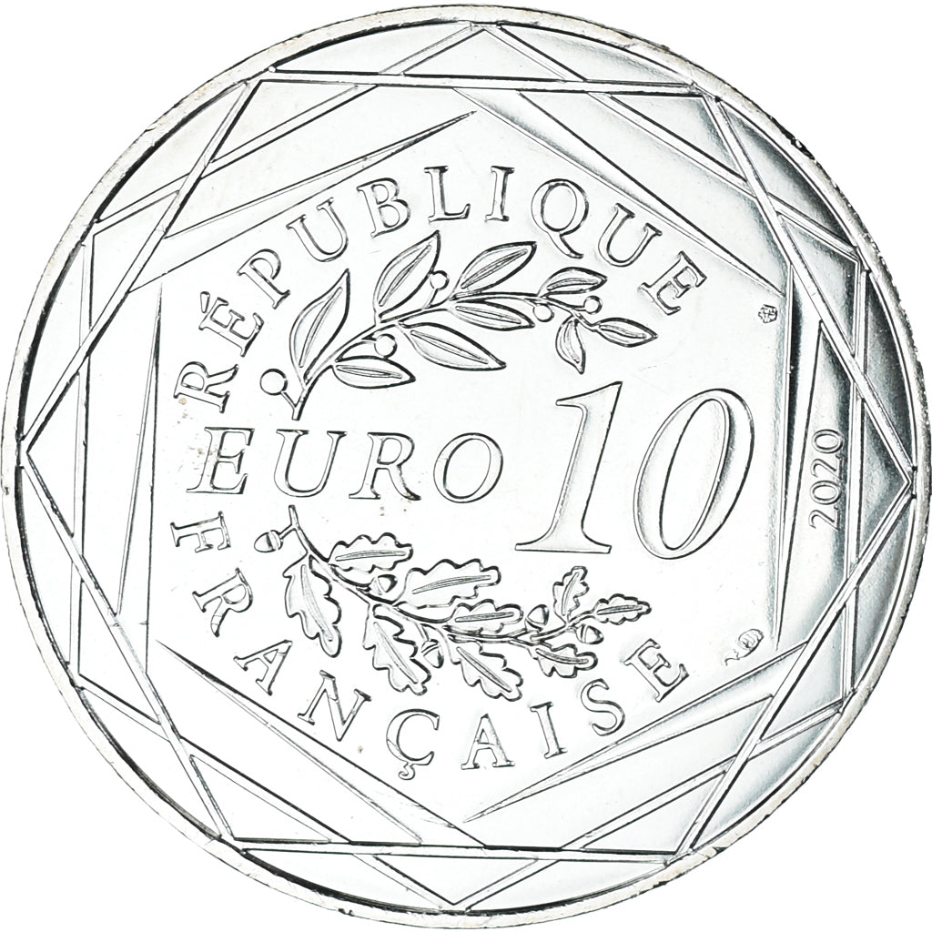 France, 10 Euro, Le Schtroumpf Farceur (12/20), 2020, Monnaie de Paris