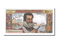 Banknot, Francja, 50 Nouveaux Francs, Henri IV, 1959, 1959-07-02, UNC(60-62)