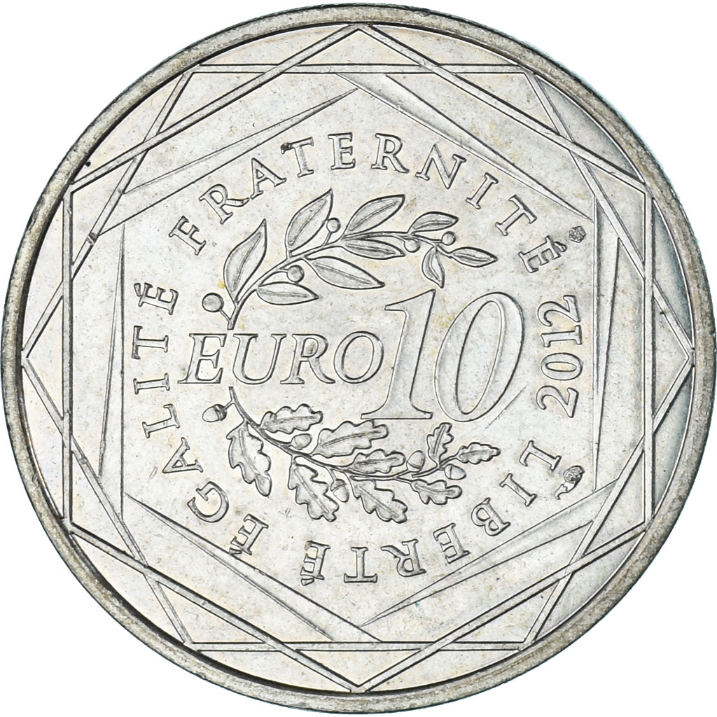Frankreich, 10 Euro, Euros des régions, 2012, Monnaie de Paris, Ile De France