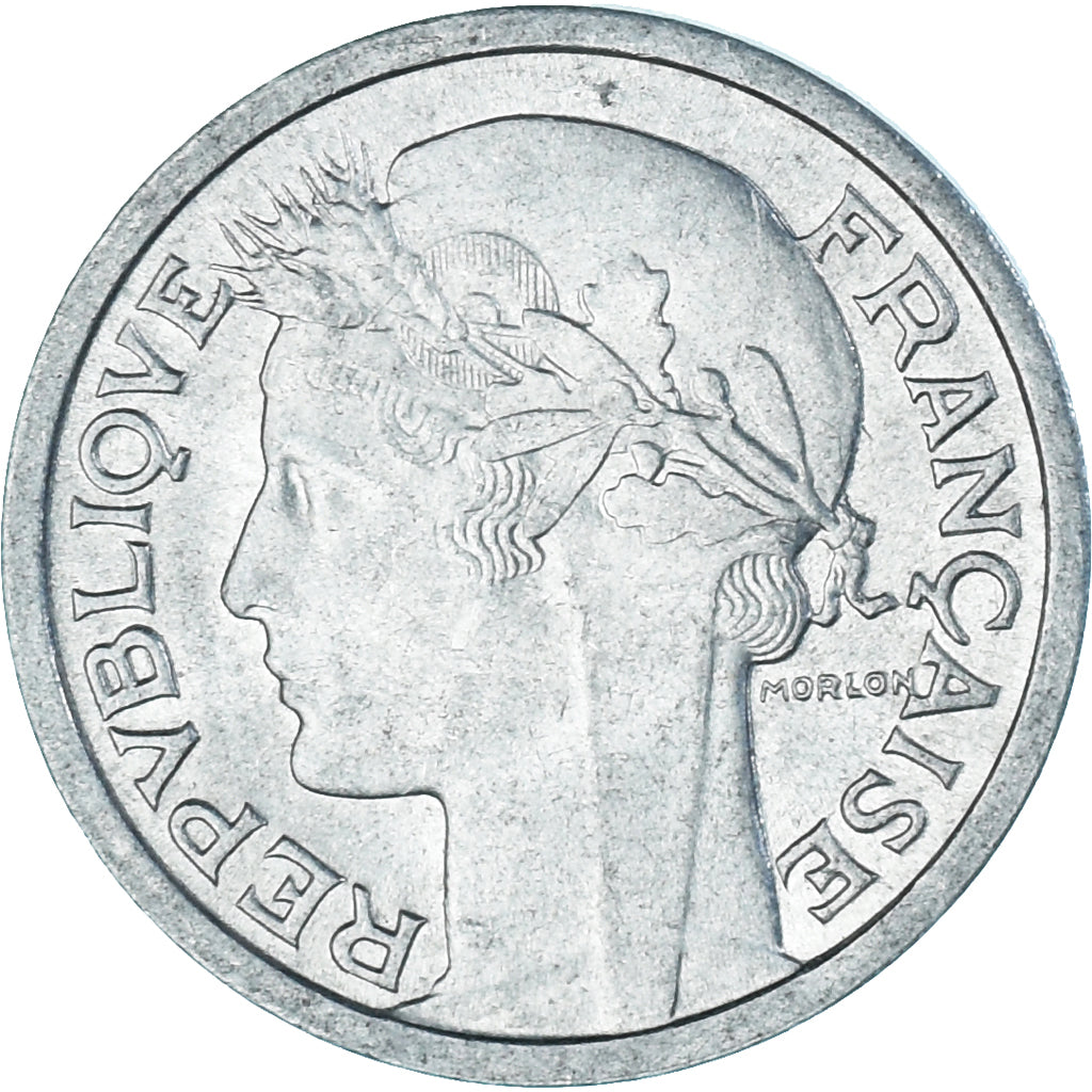 Monnaie, France, Morlon, Franc, 1957, SPL, Aluminium, KM:885a.1
