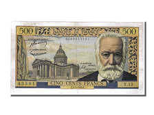 France, 500 Francs, 500 F 1954-1958 ''Victor Hugo'', 1954, KM #133a,...