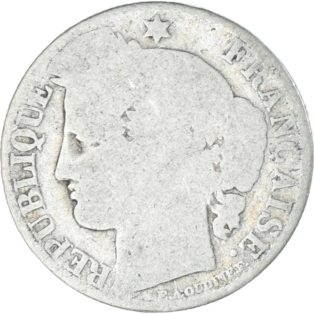 Moneta, Francia, Cérès, 50 Centimes, 1882, Paris, B+, Argento, KM:834.1
