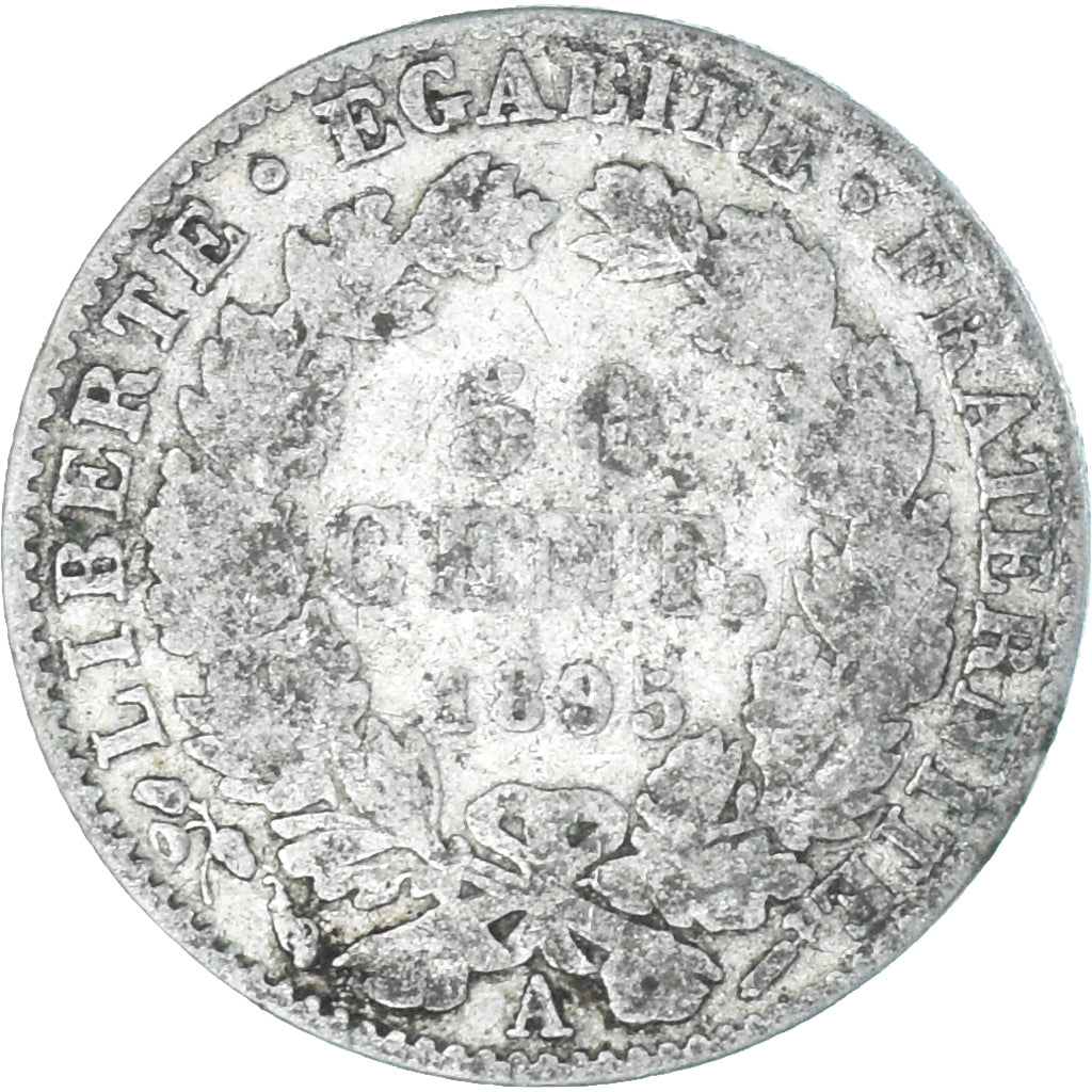 Münze, Frankreich, Cérès, 50 Centimes, 1895, Paris, S, Silber, KM:834.1