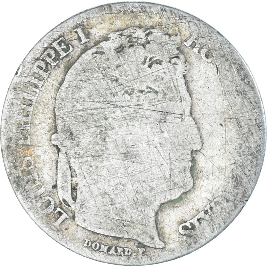 Münze, Frankreich, Louis-Philippe, Franc, 1845, Rouen, SGE+, Silber, KM:748.2