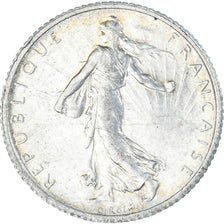 Coin, France, Semeuse, Franc, 1919, Paris, AU(55-58), Silver, KM:844.1